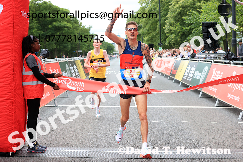 The 2025 AJ Bell Great North 10k, Newcastle. Photo: David T. Hewitson/Sports for All Pics